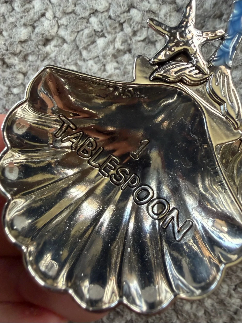 Ganz Mermaid & Scallop Shell 4-Piece Measuring Spoon Set (Model ER32710)
